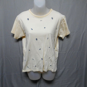 Artisans yellow frog dragonfly flower top medium